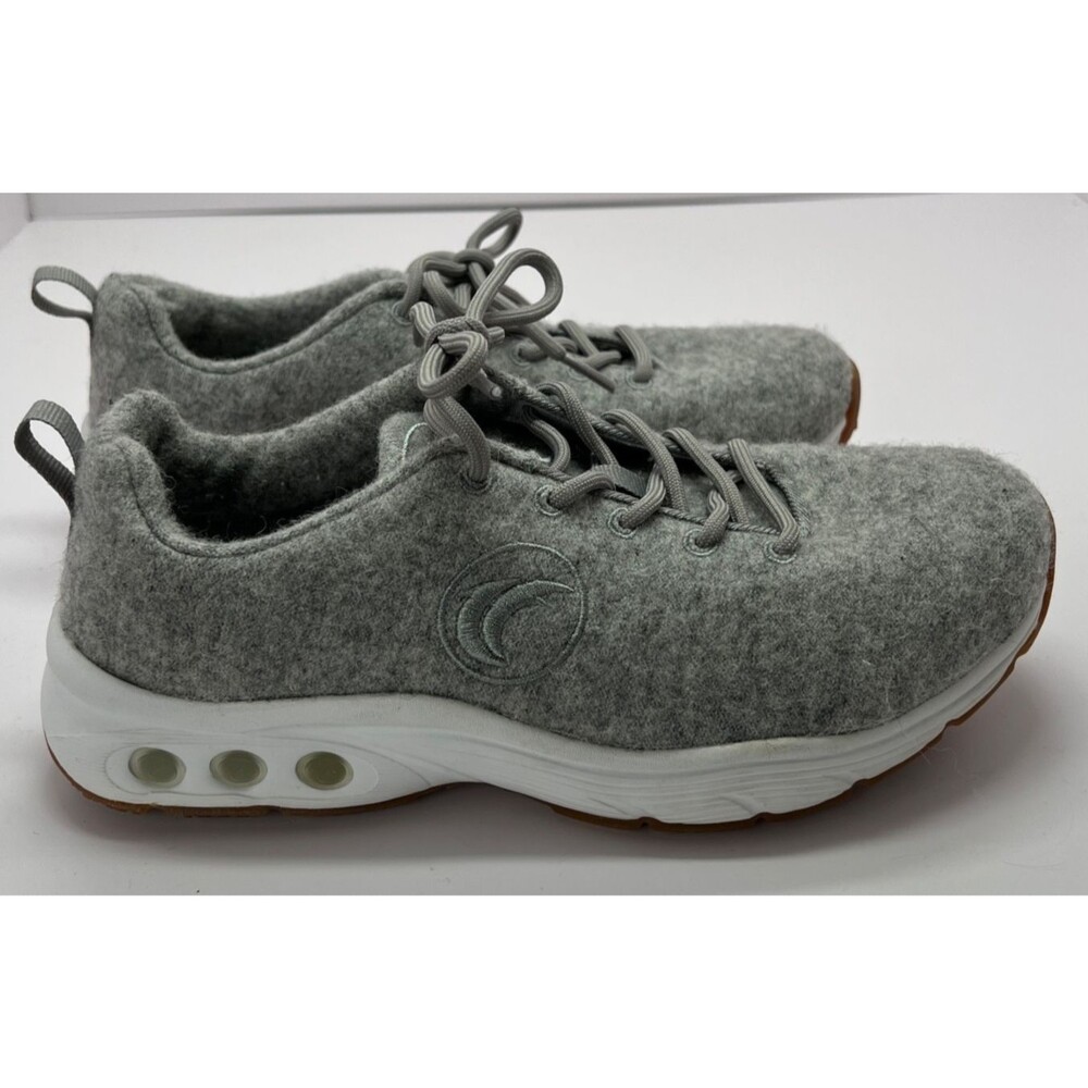 THERAFIT PALOMA WOOL Athletic Therapeutic Comfort Sneaker Shoes Gray Women's 7.5